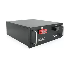 Літій-залізо-фосфатний акумулятор Merlion LiFePO4 48V 100AH для Solar, BMS-100A, (482х396х132), 5000 циклів Q1 Літій-залізо-фосфатний акумулятор Merlion LiFePO4 48V 100AH для Solar, BMS-100A, (482х396х132), 5000 циклів Q1