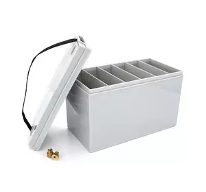Корпус для акумуляторної батареї NP12v100ah, без клем (329x172x218) Корпус для акумуляторної батареї NP12v100ah, без клем (329x172x218)