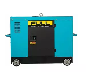 Генератор дизельний FULL FDL16500SC, 1-фазний 230V, 50Hz, 16.25kVA/12kW, бак 50 л, витрата 4 л/год, пуск: стартер, 1145x750x975 мм, 295 кг Генератор дизельний FULL FDL16500SC, 1-фазний 230V, 50Hz, 16.25kVA/12kW, бак 50 л, витрата 4 л/год, пуск: стартер, 1145x750x975 мм, 295 кг