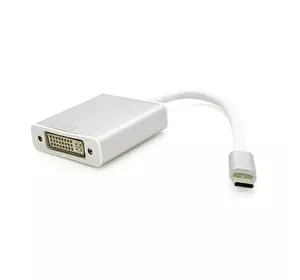 Конвертер Type-C (тато) на DVI (мама) 10cm, GOLD, 4K / 2K Пакет Конвертер Type-C (тато) на DVI (мама) 10cm, GOLD, 4K / 2K Пакет