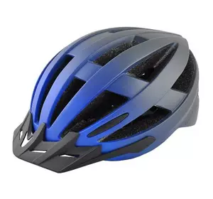 Велосипедный шлем GREY'S синий-черный мат., L