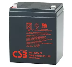 Акумуляторна батарея CSB HR1221WF2, 12V 5Ah (90х70х100 (105)) Q10/630 Акумуляторна батарея CSB HR1221WF2, 12V 5Ah (90х70х100 (105)) Q10/630