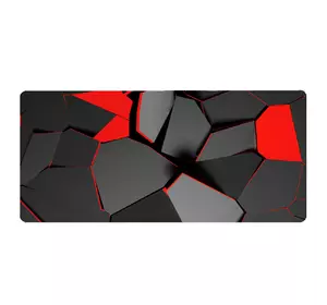 Килимок 400*900 тканинний "Abstraction 3D" з боковою прошивкою, товщина 3 мм, Пакет Килимок 400*900 тканинний "Abstraction 3D" з боковою прошивкою, товщина 3 мм, Пакет