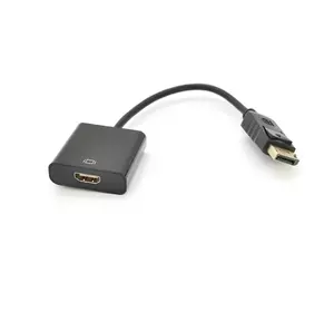 Конвертер Display Port (тато) на HDMI (мама) 30cm, Black, 1080p, Пакет Конвертер Display Port (тато) на HDMI (мама) 30cm, Black, 1080p, Пакет