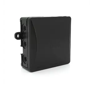 Коробка розподільна модульна зовнішня Р95 95х95х40мм; IP54; пластик; (РР) чорна; Q60 Коробка розподільна модульна зовнішня Р95 95х95х40мм; IP54; пластик; (РР) чорна; Q60
