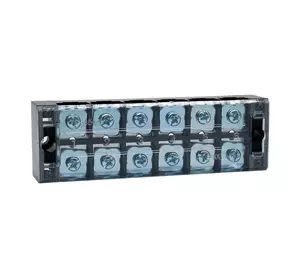Клемна колодка 6-розрядна TB-4506 45A/600V, переріз дроту 0,5-4,0 мм2, 20 шт в упаковці, ціна за штуку Клемна колодка 6-розрядна TB-4506 45A/600V, переріз дроту 0,5-4,0 мм2, 20 шт в упаковці, ціна за штуку