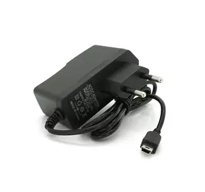 Зарядний пристрій Merlion 220V-mini USB, 5V 1A Black, Box Зарядний пристрій Merlion 220V-mini USB, 5V 1A Black, Box