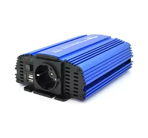 Інвертор напруги Tommatech MS-600, 24V/220V, 600W з апроксимованою синусоїдою, 1Shuko, USB, клемні дроти, АЗУ+ затискачі, Q15 Інвертор напруги Tommatech MS-600, 24V/220V, 600W з апроксимованою синусоїдою, 1Shuko, USB, клемні дроти, АЗУ+ затискачі, Q15