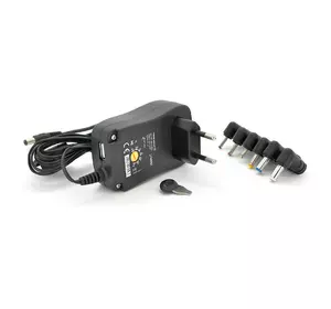 Універсальний БП Input 100V-240V 50-60Mhz, Output :3V-12V-2.1A 30W, 6 Г-подібних роз'ємів 2.35*0.75/ 3.0*1.1/3.5*1.35/4.0*1.7 /5.5 Універсальний БП Input 100V-240V 50-60Mhz, Output :3V-12V-2.1A 30W, 6 Г-подібних роз'ємів 2.35*0.75/ 3.0*1.1/3.5*1.35/4.0*1.7 /5.5