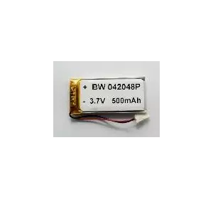 Літій-полімерний акумулятор 4 * 20 * 48mm (Li-ion 3.7В 500мА·ч)