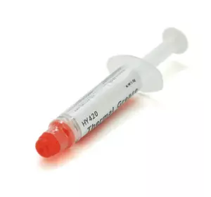 Паста термопровідна HY-420 1g, шприц, White,> 1,36W / m-K, <0.229 ° C-in² / W, -30 ° ≈300 °, В'язкість -1K cPs, OEM Q50 Паста термопровідна HY-420 1g, шприц, White,> 1,36W / m-K, <0.229 ° C-in² / W, -30 ° ≈300 °, В'язкість -1K cPs, OEM Q50