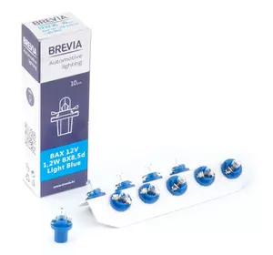 Галогенная лампа BREVIA BX8.5d BAX Light Blue 12V 1.2W 12323C
