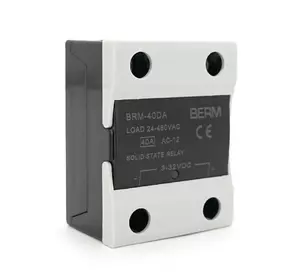 Твердотельне реле BERM BRM-40DA 40А 24-480VAC Твердотельне реле BERM BRM-40DA 40А 24-480VAC