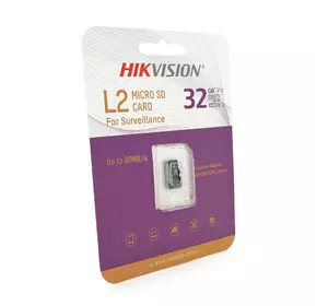Карта пам'яті Hikvision MicroSD HS-TF-L2/32G Карта пам'яті Hikvision MicroSD HS-TF-L2/32G