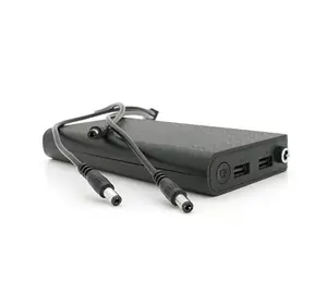 ДБЖ UPS-24W DC1024P для роутерів, Output: USB 5V/2A, DC9V,2.7A/12V,2A, 14000mAh(7*2000mAh), 155х75х23мм, 460грам, Black, BOX ДБЖ UPS-24W DC1024P для роутерів, Output: USB 5V/2A, DC9V,2.7A/12V,2A, 14000mAh(7*2000mAh), 155х75х23мм, 460грам, Black, BOX