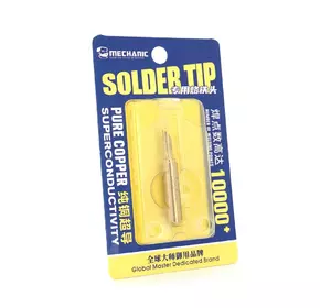 Жало для паяльника MECHANIC 900M-T-SK 4*6,3mm, мідь, висока теплопровідність, швидке нагрівання, перо середнє кутове Жало для паяльника MECHANIC 900M-T-SK 4*6,3mm, мідь, висока теплопровідність, швидке нагрівання, перо середнє кутове