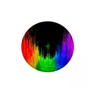 Килимок 200*200 мм тканинний RAZER 7 з боковою прошивкою (круглий), товщина 3 мм, Пакет Килимок 200*200 мм тканинний RAZER 7 з боковою прошивкою (круглий), товщина 3 мм, Пакет