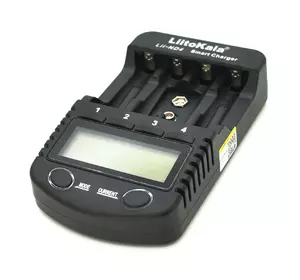 ЗУ універсальне Liitokala Lii-ND4, 4 канали, LED індикація, підтримує Ni-MH та Ni-Cd AA (R6), ААA (R03), AAAA, С (R14) ЗУ універсальне Liitokala Lii-ND4, 4 канали, LED індикація, підтримує Ni-MH та Ni-Cd AA (R6), ААA (R03), AAAA, С (R14)