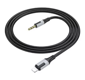 Кабель Borofone BL19 DC3.5 (тато) => Lighting (тато), круглий, 1м, Black, Box Кабель Borofone BL19 DC3.5 (тато) => Lighting (тато), круглий, 1м, Black, Box