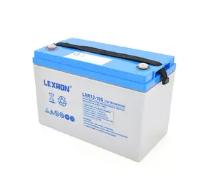 Акумуляторна батарея Lexron LXR12-105 GEL 12V 105AH DEEP CYCLE (330 x 171 x219) 30 kg Акумуляторна батарея Lexron LXR12-105 GEL 12V 105AH DEEP CYCLE (330 x 171 x219) 30 kg