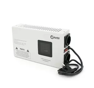 Стабілізатор напруги релейний настінного монтажу Europower SLIM-2000SBR LED, 2000VA 1400W, 140-270Vac, SHUKO 2, Q1 Стабілізатор напруги релейний настінного монтажу Europower SLIM-2000SBR LED, 2000VA 1400W, 140-270Vac, SHUKO 2, Q1