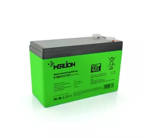 Акумуляторна батарея MERLION G-MLG1275F2 12 V 7,5 Ah (150 x 65 x 95 (100)) Green Q10 Акумуляторна батарея MERLION G-MLG1275F2 12 V 7,5 Ah (150 x 65 x 95 (100)) Green Q10