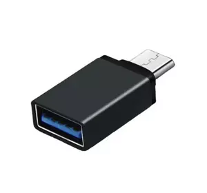 Перехідник YT 37681 USB2.0(AF) OTG => microUSB(M), Black, Blister Перехідник YT 37681 USB2.0(AF) OTG => microUSB(M), Black, Blister