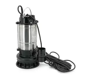 Занурювальний насос, 750W, 220V, до 7 м³/год, підйом до 10 м, 50 мм, нержавіюча сталь, 410х200х235мм, 7,5 кг + перехідник Занурювальний насос, 750W, 220V, до 7 м³/год, підйом до 10 м, 50 мм, нержавіюча сталь, 410х200х235мм, 7,5 кг + перехідник