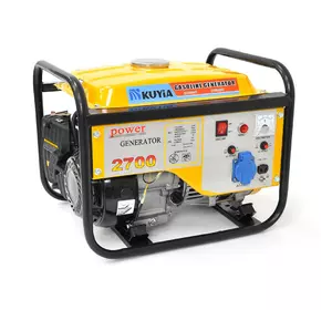 Генератор бензиновий Kuyia TM1000CL, однофазний, 110-240V, 50Hz, 0,9-1кВт, об'єм 5,2л Генератор бензиновий Kuyia TM1000CL, однофазний, 110-240V, 50Hz, 0,9-1кВт, об'єм 5,2л