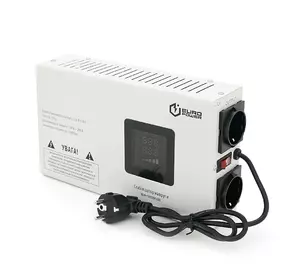 Стабілізатор напруги релейний настінного монтажу Europower SLIM-1000SBR LED, 1000VA 700W, 140-270Vac, SHUKO 2, Q1 Стабілізатор напруги релейний настінного монтажу Europower SLIM-1000SBR LED, 1000VA 700W, 140-270Vac, SHUKO 2, Q1