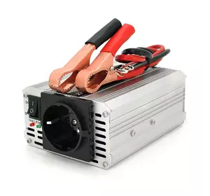 Інвертор напруги POWERMASTER, 24V/220V, 350W з модифікованою синусоїдою, 1 Shuko, клеми Інвертор напруги POWERMASTER, 24V/220V, 350W з модифікованою синусоїдою, 1 Shuko, клеми