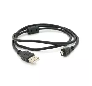 Кабель USB 2.0 (AM / Місго 5 pin) 1,0м, 1 ферит чорний, ОЕМ, Q500 Кабель USB 2.0 (AM / Місго 5 pin) 1,0м, 1 ферит чорний, ОЕМ, Q500