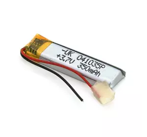 Літій-полімерний акумулятор 5*10*40mm (Li-ion 3.7В 185мА·год) Літій-полімерний акумулятор 5*10*40mm (Li-ion 3.7В 185мА·год)