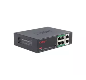 4х портовий PoE комутатор з автоперезапуском ONV-H1064PSD, 4хРоЕ 100 Мбіт + 2хUplink 100 Мбіт до 250м, IEEE802.3af/at, загальна потужність 65Вт 4х портовий PoE комутатор з автоперезапуском ONV-H1064PSD, 4хРоЕ 100 Мбіт + 2хUplink 100 Мбіт до 250м, IEEE802.3af/at, загальна потужність 65Вт