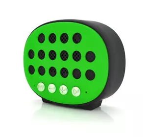 Колонка T9 Bluetooth 4.1 до 10m, 1х3W, 4Ω, 600mAh, ≥90dB, TF card/USB, DC 5V, Green Колонка T9 Bluetooth 4.1 до 10m, 1х3W, 4Ω, 600mAh, ≥90dB, TF card/USB, DC 5V, Green