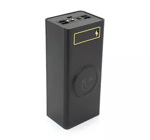 Power bank Voltronic CX24-PD-QIMagnetic під 24х18650, Magnetic Wireless Charger, Output:22.5W, Micro-USB, Type-C, Lightning, ABS, PVC, Black, BOX Power bank Voltronic CX24-PD-QIMagnetic під 24х18650, Magnetic Wireless Charger, Output:22.5W, Micro-USB, Type-C, Lightning, ABS, PVC, Black, BOX