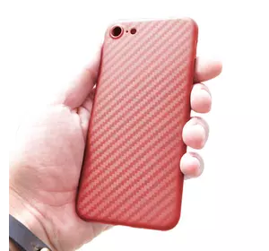 Ультратонкая пластиковая накладка Carbon iPhone 7/8 Ультратонкая пластиковая накладка Carbon iPhone 7/8