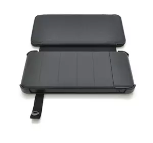 Power bank 12000 mAh Solar, Input:5V/1A(microUSB), Output:5V/2,1А(2хUSB), rubberized case, Black, BOX Power bank 12000 mAh Solar, Input:5V/1A(microUSB), Output:5V/2,1А(2хUSB), rubberized case, Black, BOX