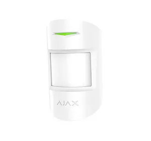 Бездротовий датчик руху c радіочастотним скануванням Ajax MotionProtect Plus white Бездротовий датчик руху c радіочастотним скануванням Ajax MotionProtect Plus white