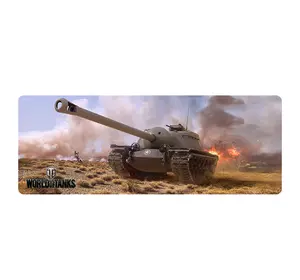 Килимок 300*700 тканинний World of Tanks-46, товщина 2 мм, OEM