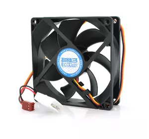 Кулер корпусний Pccooler F92, 90x90x25mm, 12V/0.08A, RPM 1300±10%, 3-pin + MOLEX, Black, Box Кулер корпусний Pccooler F92, 90x90x25mm, 12V/0.08A, RPM 1300±10%, 3-pin + MOLEX, Black, Box
