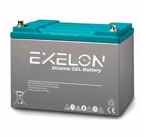 Акумуляторна батарея EXELON 100-12 GEL 12V 100 Ah (330 x 173 x 218), 30.4 kg Grey Q1/48 Акумуляторна батарея EXELON 100-12 GEL 12V 100 Ah (330 x 173 x 218), 30.4 kg Grey Q1/48