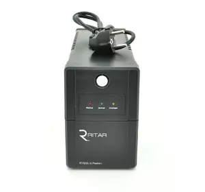 ДБЖ Ritar RTP650L-U (390W) Proxima-L, LED, AVR, 2st, USB, 2xSCHUKO socket, 1x12V7Ah, plastik Case ( 340 x 140 X 205) 4.7 кг Q4 ДБЖ Ritar RTP650L-U (390W) Proxima-L, LED, AVR, 2st, USB, 2xSCHUKO socket, 1x12V7Ah, plastik Case ( 340 x 140 X 205) 4.7 кг Q4