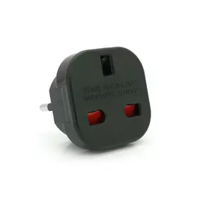 Перехідник на євророзетку YT-9625B Black, 110-250V, 10-16A, 1800W Перехідник на євророзетку YT-9625B Black, 110-250V, 10-16A, 1800W