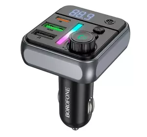 FM-модулятор Borofone BC50, Black, Box FM-модулятор Borofone BC50, Black, Box