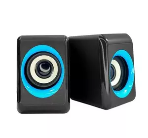 Колонки 2.0 Hotmai HT-208 USB + 3.5mm, 2x2W, 20Hz- 18KHz, з регулятором гучності, Black, BOX, 48 Колонки 2.0 Hotmai HT-208 USB + 3.5mm, 2x2W, 20Hz- 18KHz, з регулятором гучності, Black, BOX, 48