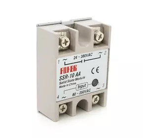 Твердотільні реле FQFER SSR-10AA 10А 80-250VAC Твердотільні реле FQFER SSR-10AA 10А 80-250VAC