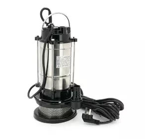 Занурювальний насос, 750W, 220V, до 1.5 м³/год, підйом до 18 м, 25 мм, нержавіюча сталь, 410х200х235 мм, 7,67 кг. + перехідник Занурювальний насос, 750W, 220V, до 1.5 м³/год, підйом до 18 м, 25 мм, нержавіюча сталь, 410х200х235 мм, 7,67 кг. + перехідник