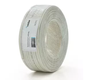 Телефонний кабель Merlion 4 жильний 28awg CCS 100 метрів в бухті бежевий Телефонний кабель Merlion 4 жильний 28awg CCS 100 метрів в бухті бежевий