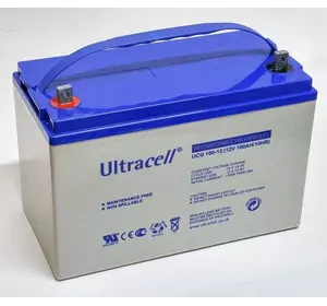 Акумуляторна батарея Ultracell UCG100-12 GEL 12V 100 Ah  (328 x 173 x 232) White Q1/48